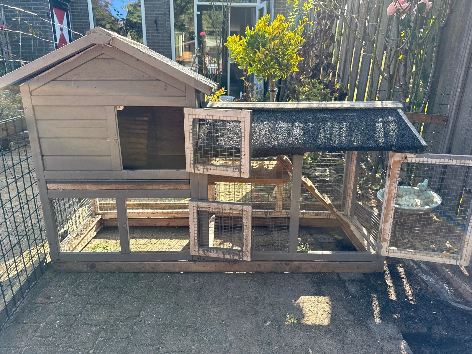 Konijnenhok twee verdiepingen, Dieren en Toebehoren, Ophalen