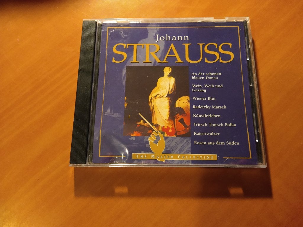 Cd Johann Strauss (the master collection), Ophalen of Verzenden, Romantiek, Zo goed als nieuw, Orkest of Ballet