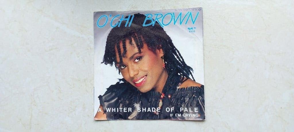 O'CHI  BROWN  /  a whiter shade of pale  1984, Ophalen of Verzenden, Gebruikt, Pop