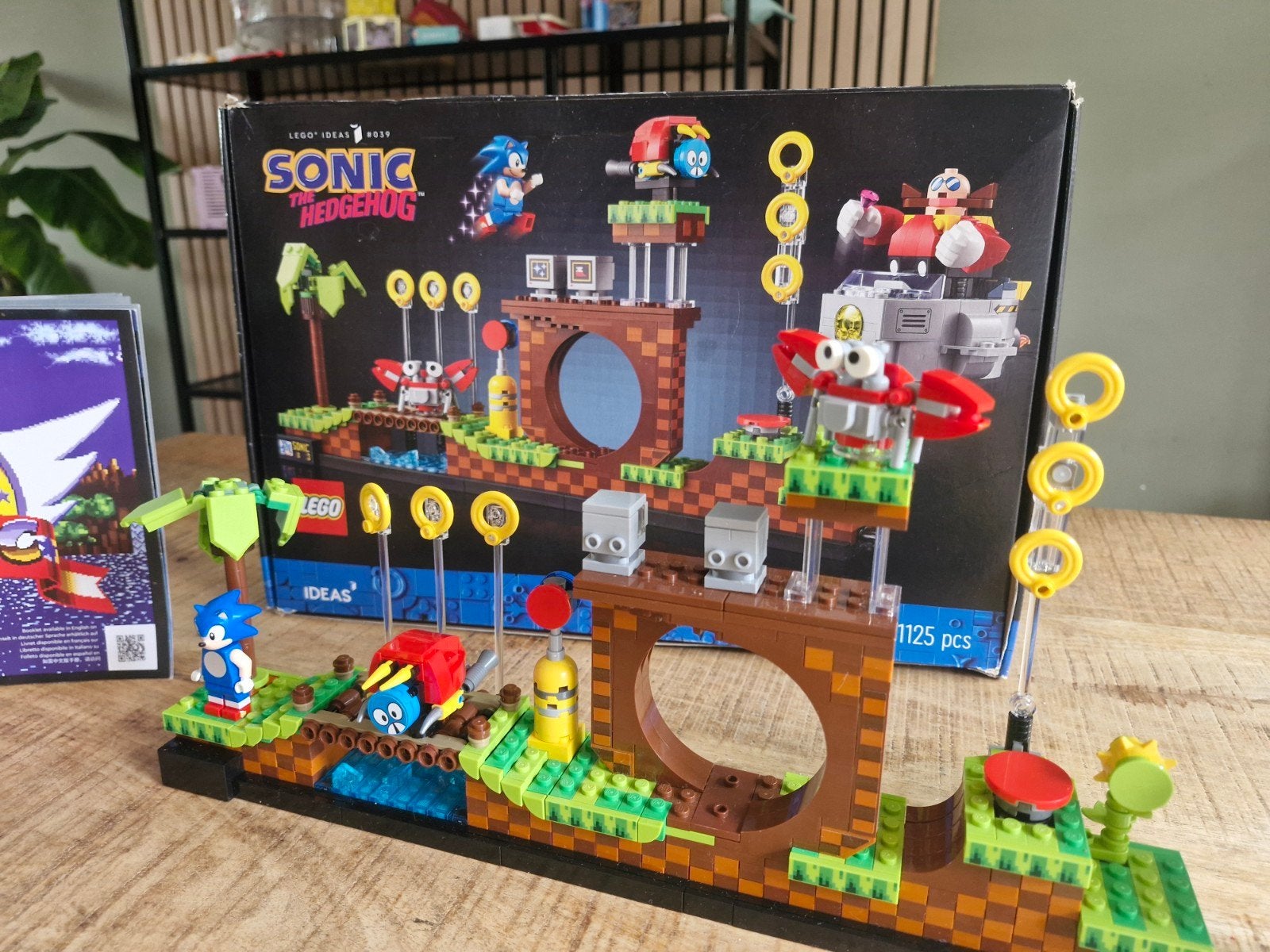 Lego Ideas Sonic the Hedgehog Green Hill Zone 21331, Inclusief instructies, Overige thema's, Lego, Ophalen of Verzenden