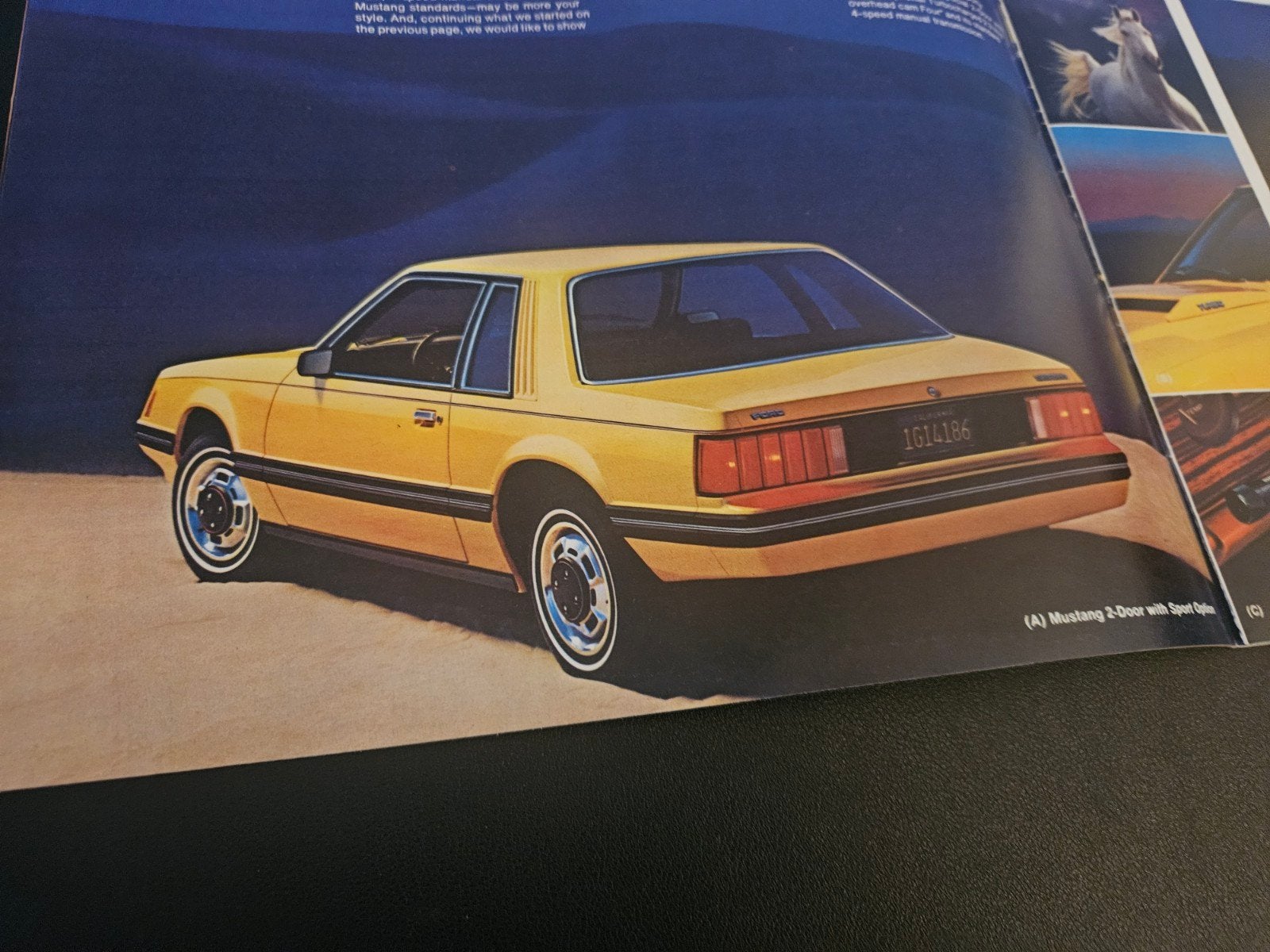 Brochure Ford Mustang 1979 USA, Ophalen of Verzenden, Zo goed als nieuw, Ford
