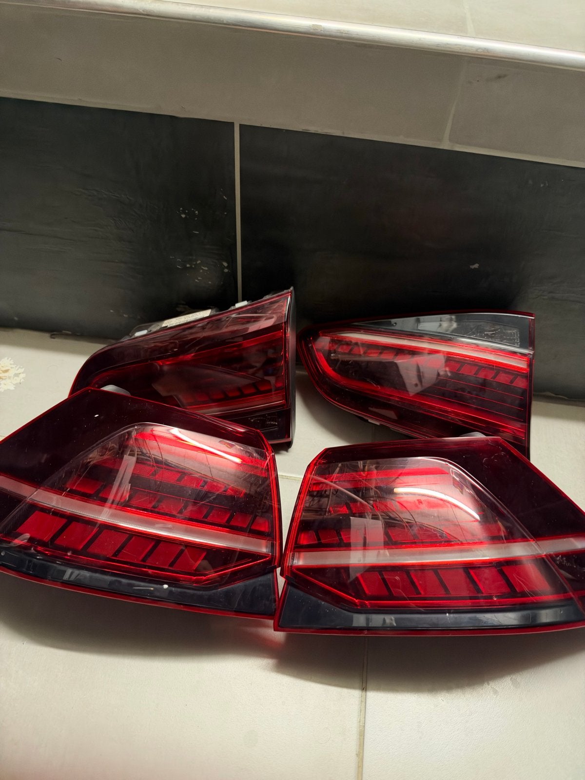 Volkswagen Golf 7.5  GTI Facelift Achterlichten Set, Ophalen of Verzenden, Gebruikt, Volkswagen