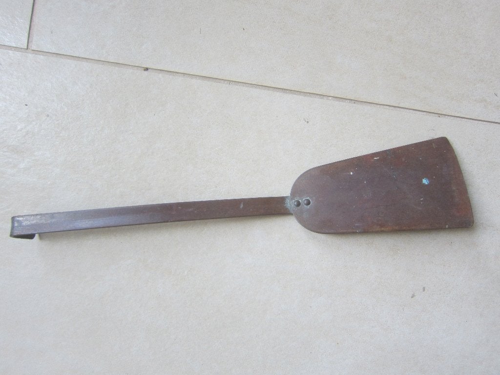 Koperen Pannenset, lepelrek,  deze BAKSPAAN hoort daarbij, Overige materialen, Ophalen of Verzenden, Zo goed als nieuw, Overige merken