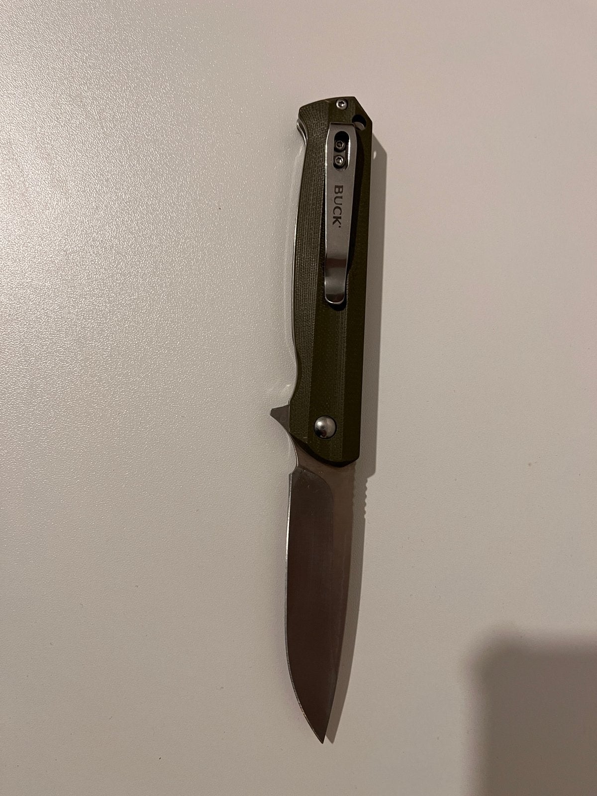 Buck folder, Ophalen of Verzenden, Zo goed als nieuw