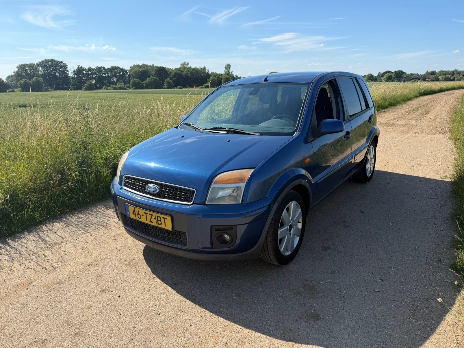 Ford Fusion + Airco Hoge Instap Trekhaak Goedkope Auto, Bedrijf, Te koop