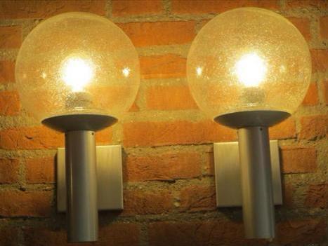 Vitnage Raak muurlampen, Ophalen of Verzenden, Glas