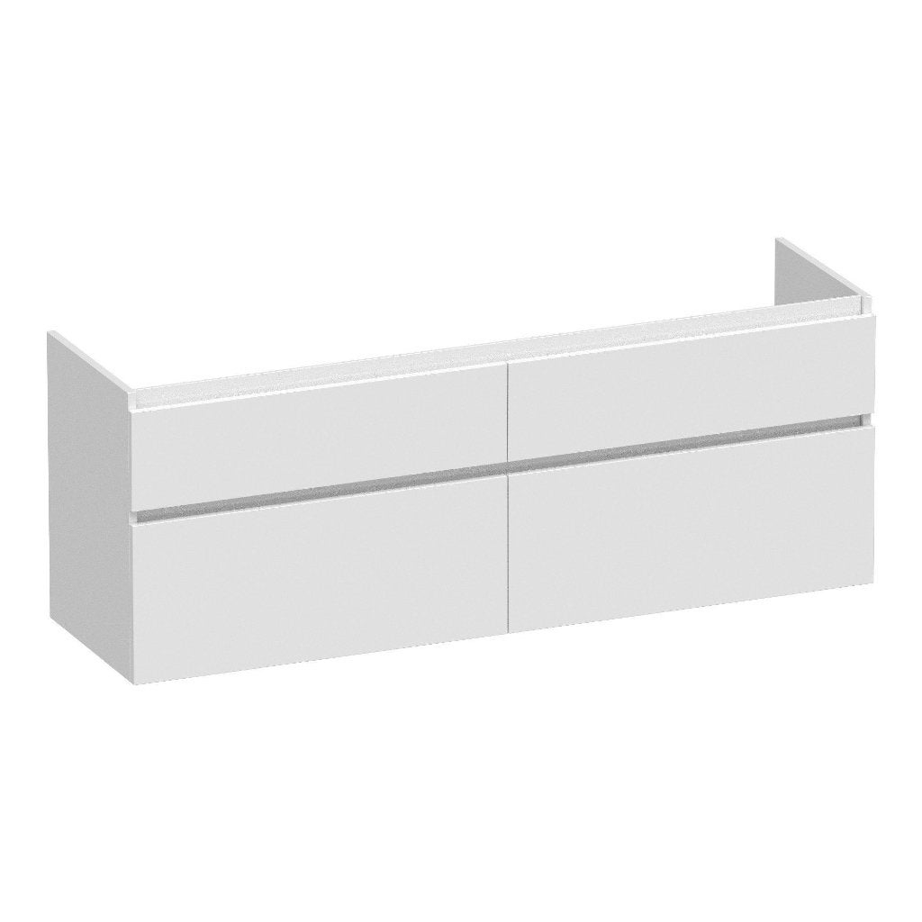 Wasmeubel 160 Brauer Delight, Hoogglans Wit, Doe-het-zelf en Verbouw, Ophalen, Nieuw, Wastafel