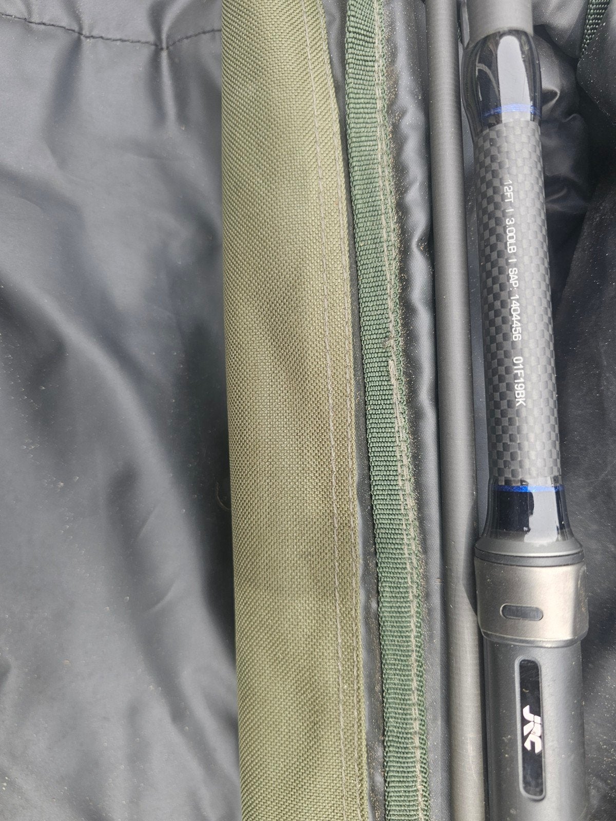 JRC Defender Hengels 12ft 3.00lb (3 stuks), Ophalen of Verzenden, Gebruikt, Complete hengel