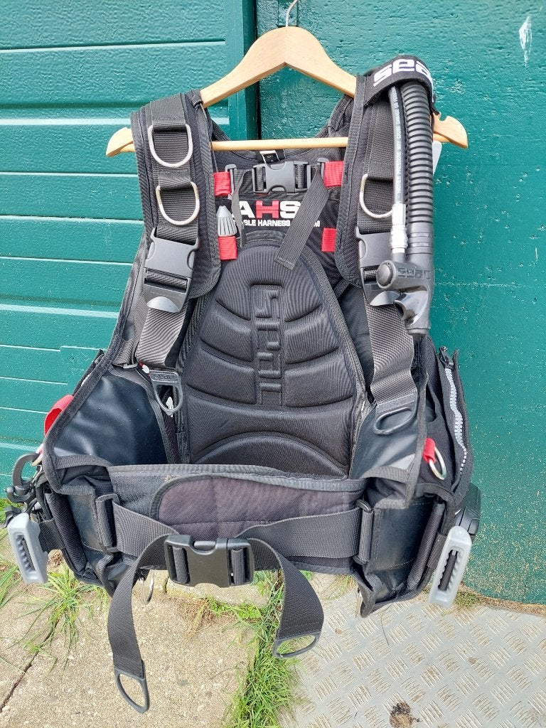 SEAC Pro 2000 HD Duikvest/BCD–Maat S–In zeer goede staat, Watersport en Boten, Ophalen, Gebruikt, Trimvest of Wing