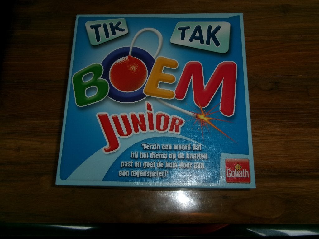 tik tak boem Junior, Een of twee spelers, Ophalen of Verzenden, Gebruikt, Goliath