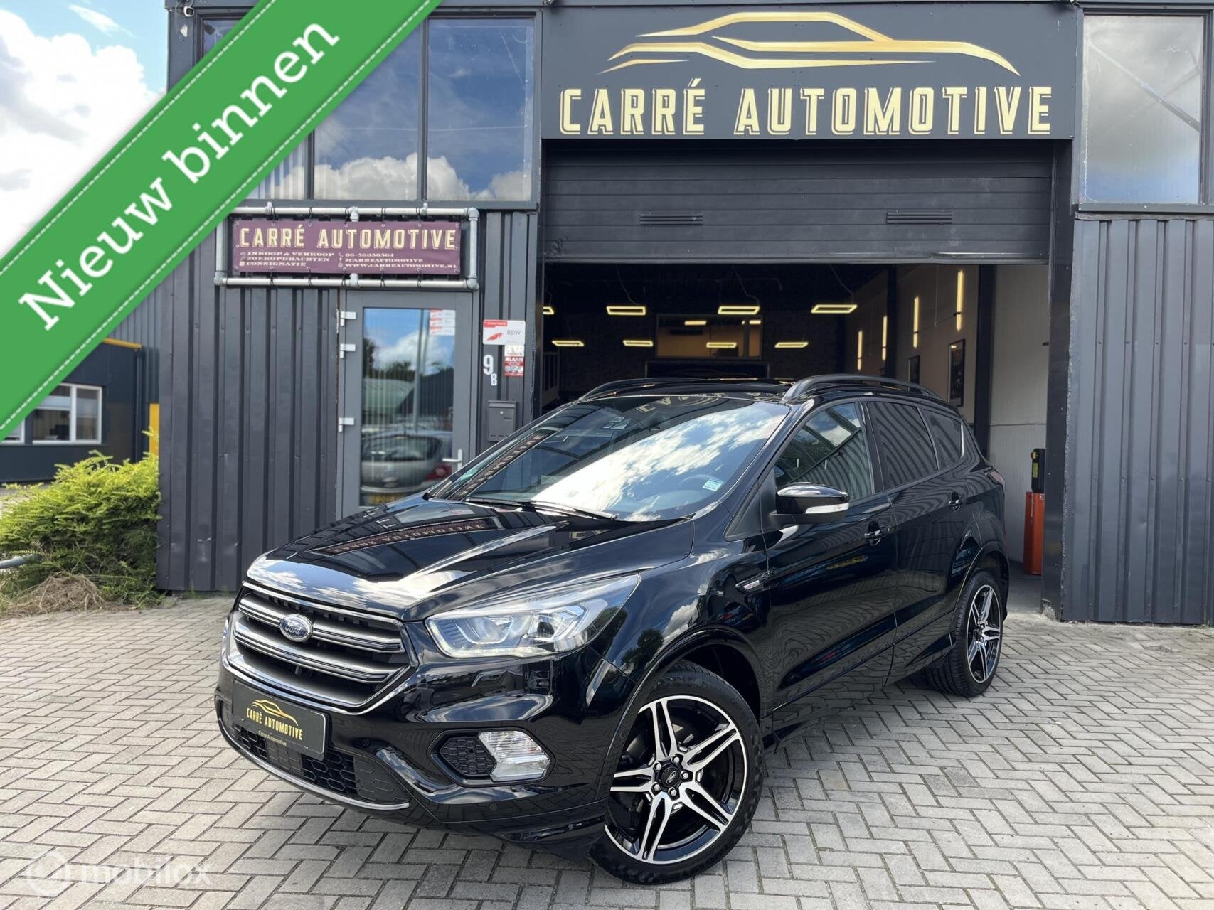 Ford Kuga 1.5 EcoBoost ST Line|Pano|Stoel/Stuurverw.|PDC|Cru, Zwart, 4 cilinders, 150 pk, Alcantara