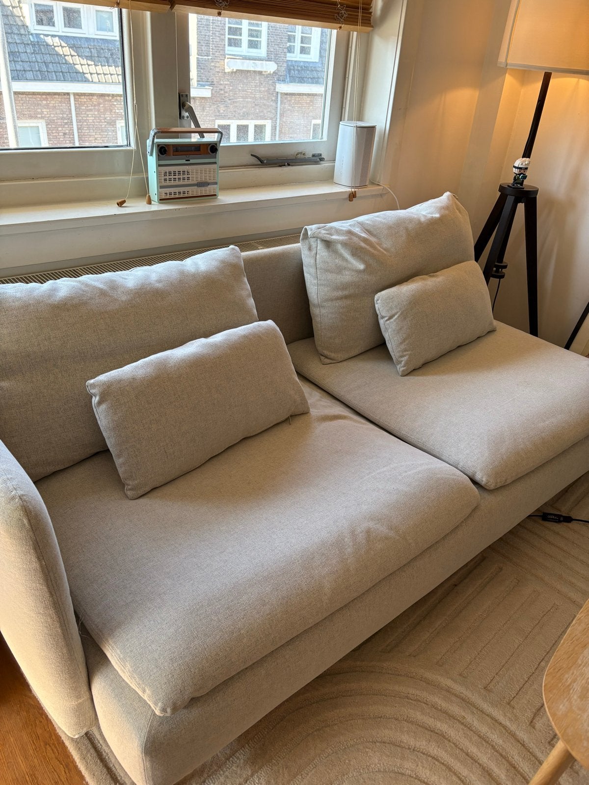 IKEA Söderhamn bank, Huis en Inrichting, Ophalen, Gebruikt, Tweepersoons, 75 tot 100 cm