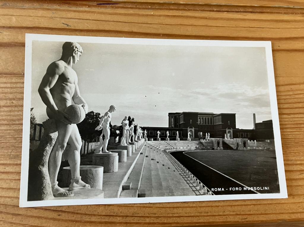 Ansichtkaart Italië, rome, foro mussolini, Ophalen of Verzenden, Italië