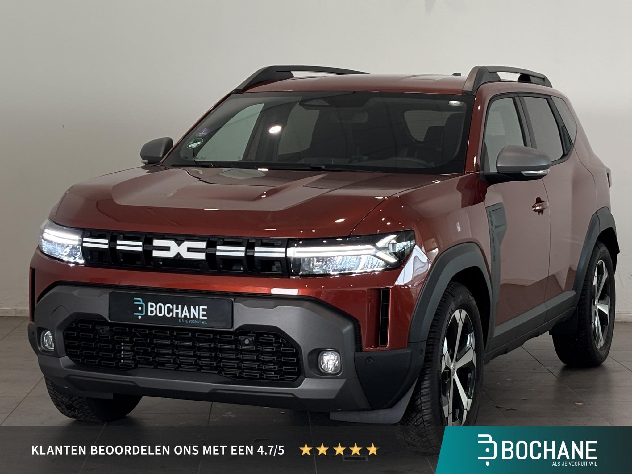 Dacia Duster 1.2 Eco-G 120 limited edition | Trekhaak | Clim, Auto's, Stof, Gebruikt, 1199 cc, Automatische klimaatregeling