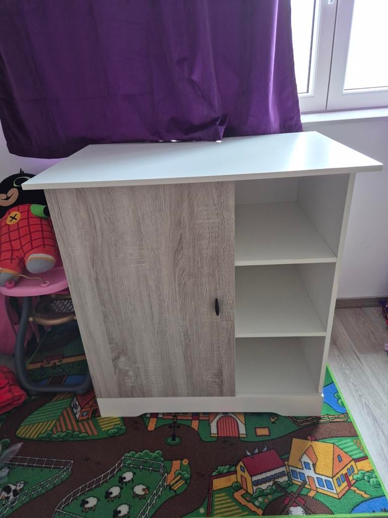 Ledikant en commode  interbaby rock, Ophalen, Zo goed als nieuw, Jongetje of Meisje