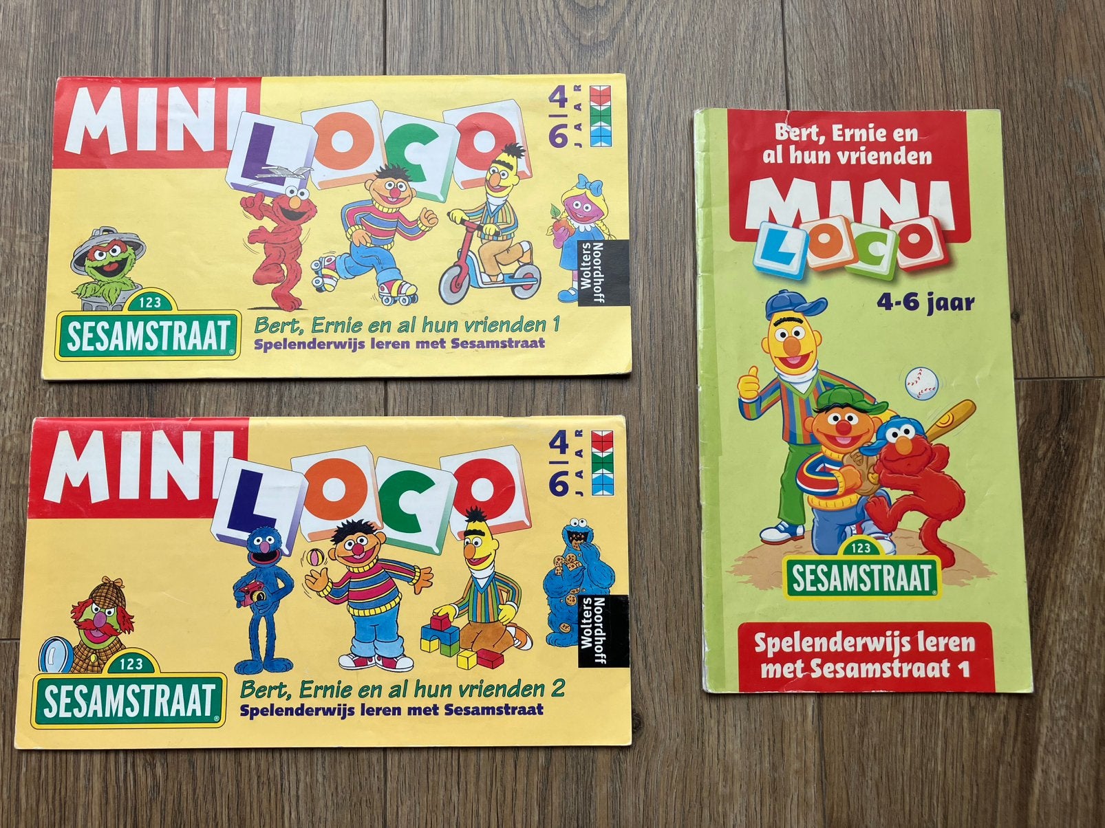 Boekjes Mini Loco Sesamstraat, Ophalen of Verzenden, Gebruikt