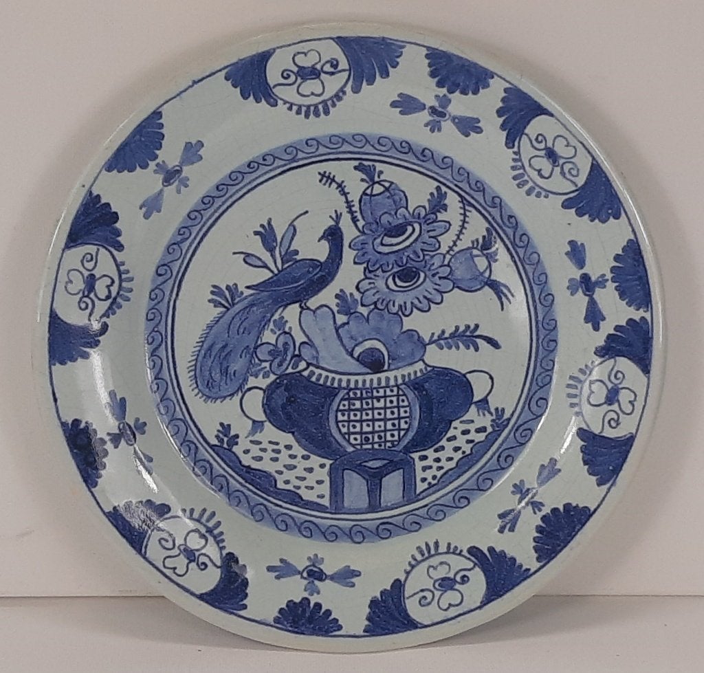 016b-Antiek bord bordje, oud Delft., Antiek en Kunst, Ophalen of Verzenden