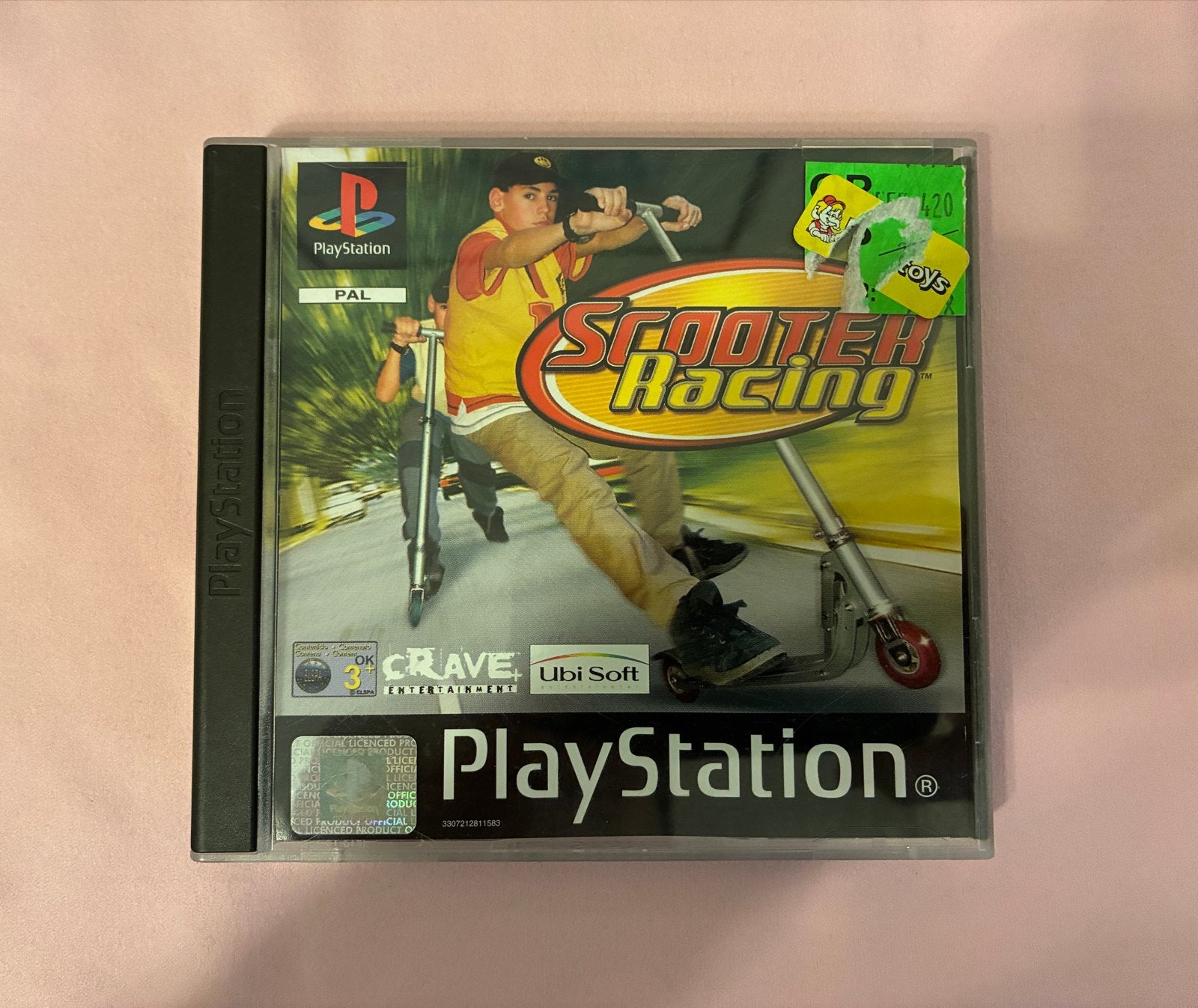 Scooter Racing - PlayStation 1 (PS1) PAL, Gebruikt, 1 speler, Racen en Vliegen, Eén computer