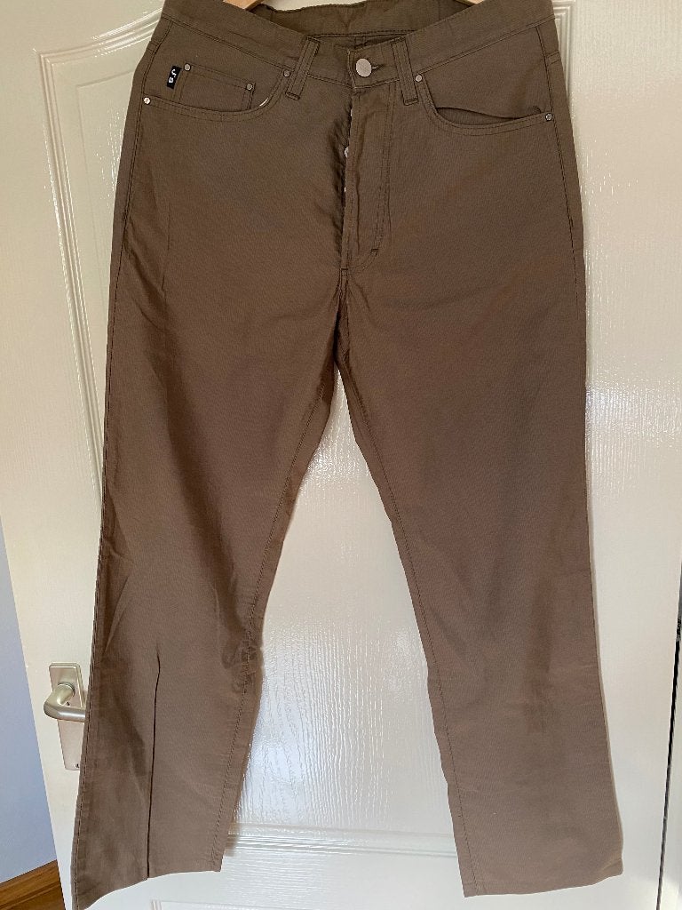 Pantalon, ziet er nog goed uit, Bruin, Maat 48/50 (M), Ophalen of Verzenden, Gedragen