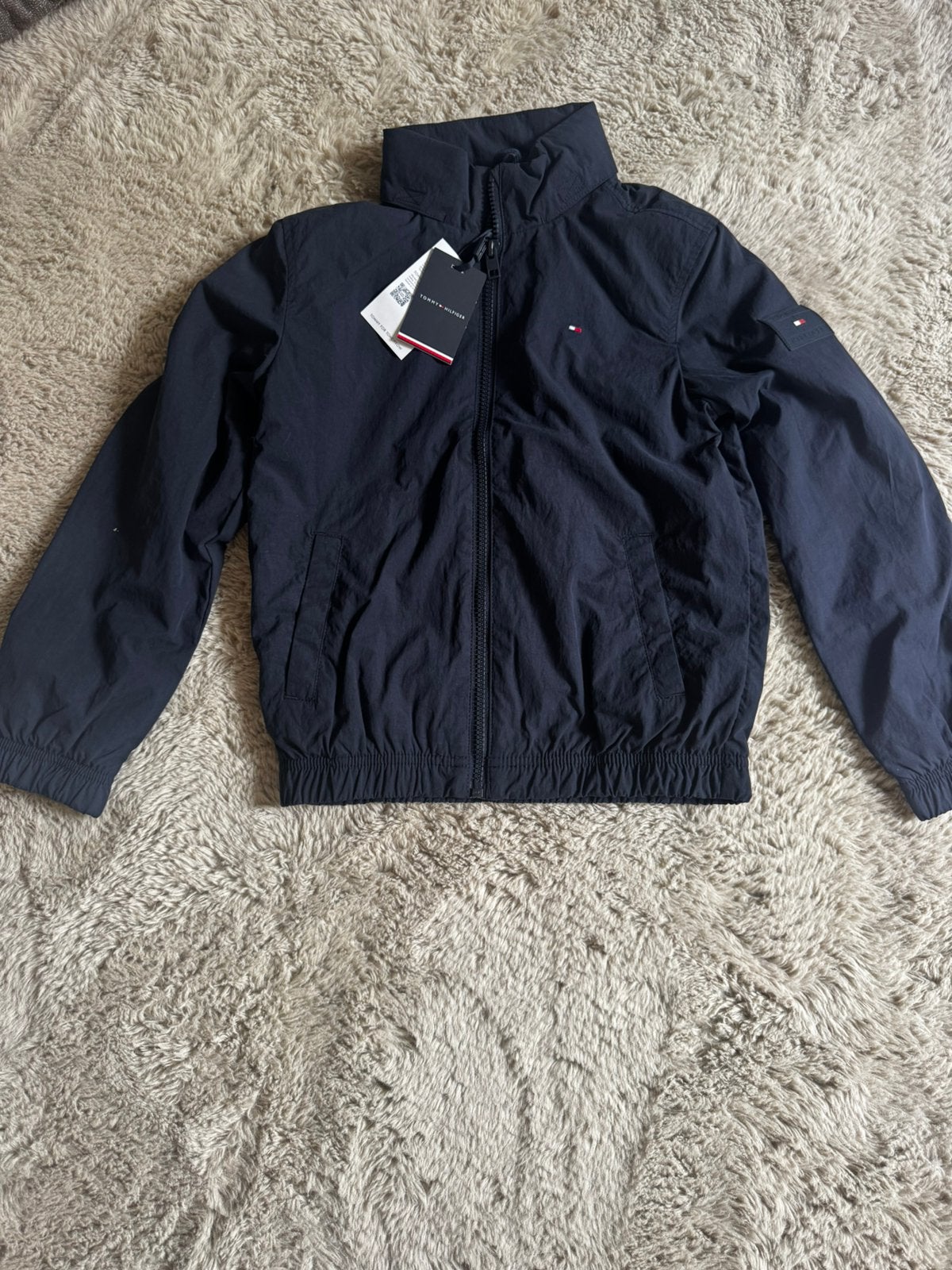 Tommy Hilfiger JACKET Maat128 Light jackets  DARK NIGHT NAVY, Kinderen en Baby's, Ophalen of Verzenden, Nieuw, Jongen of Meisje