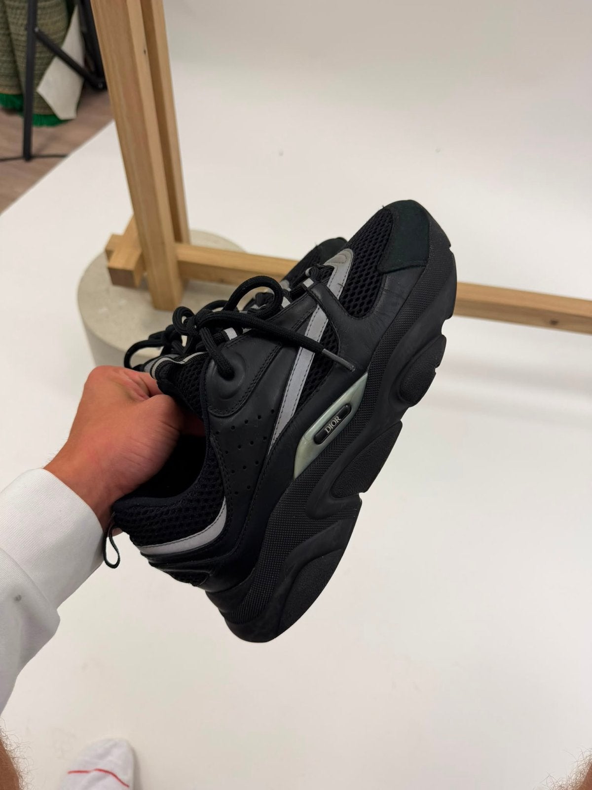 Dior B22 Sneakers Zwart - Maat 42, Kleding | Heren, Schoenen, Verzenden, Zo goed als nieuw, Zwart, Sneakers of Gympen