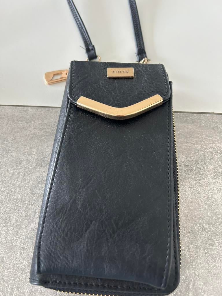 Gusse tas, Sieraden, Tassen en Uiterlijk, Ophalen, Zo goed als nieuw, Zwart, Handtas