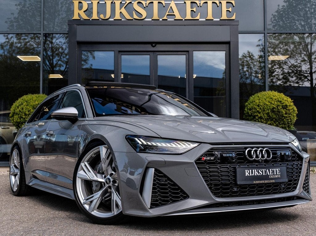 Audi A6 Avant RS6 TFSI Quattro|KERAMISCH|PANO|B&O|360|22'', Auto's, Audi, Automaat, Gebruikt, 600 pk, RS6