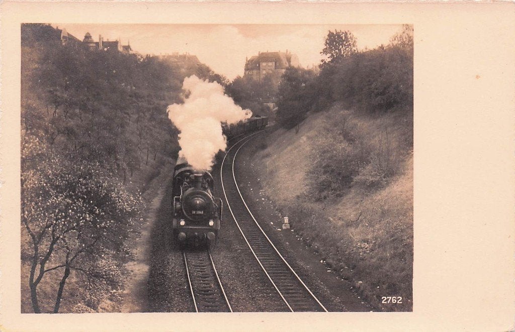 STOOMTREIN - FOTOKAART bij Baarn of op de Veluwe?, Ophalen of Verzenden, 1920 tot 1940, Ongelopen, Utrecht