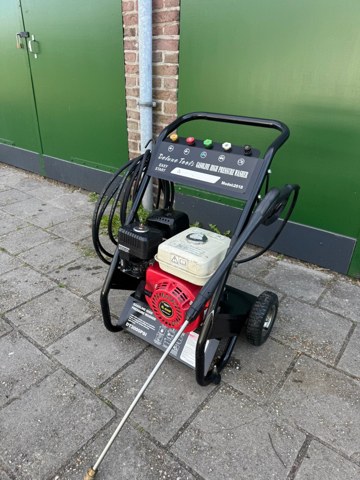 Benzine Hogedrukreiniger - Krachtig en Draagbaar, Ophalen, Gebruikt, Benzine