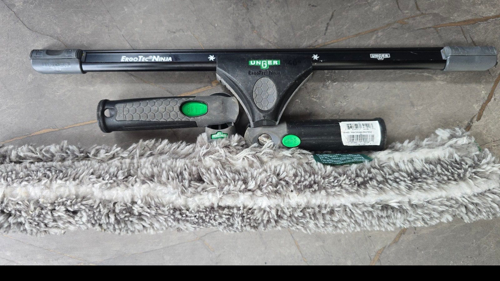 Unger ErgoTec Ninja raamwisser en inwasser set, Ophalen, Nieuw, Overige typen