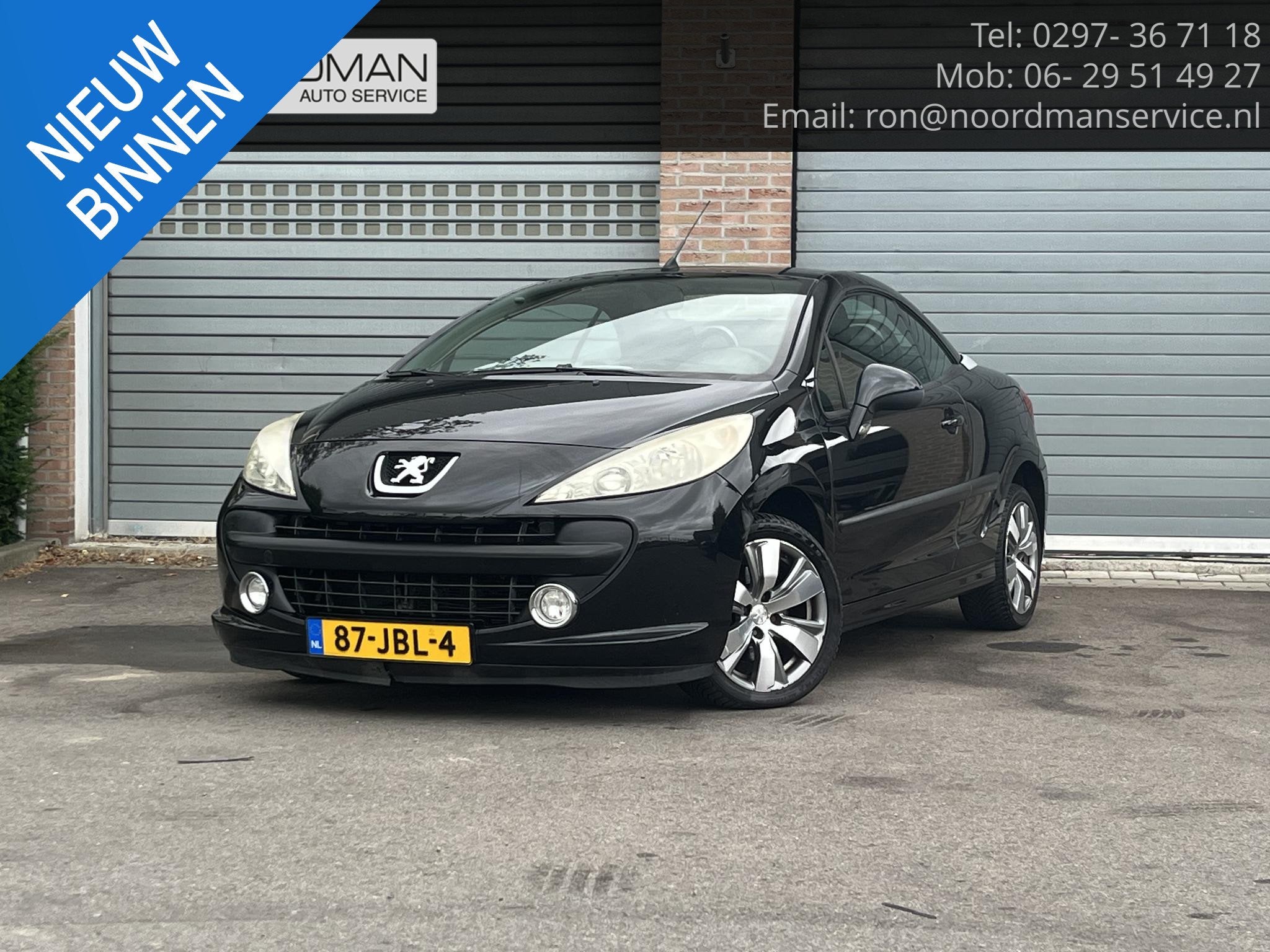Peugeot 207 CC 1.6 VTi, Auto's, Peugeot, Bedrijf, Te koop, ABS, Airbags, Alarm, Boordcomputer, Centrale vergrendeling, Elektrische buitenspiegels