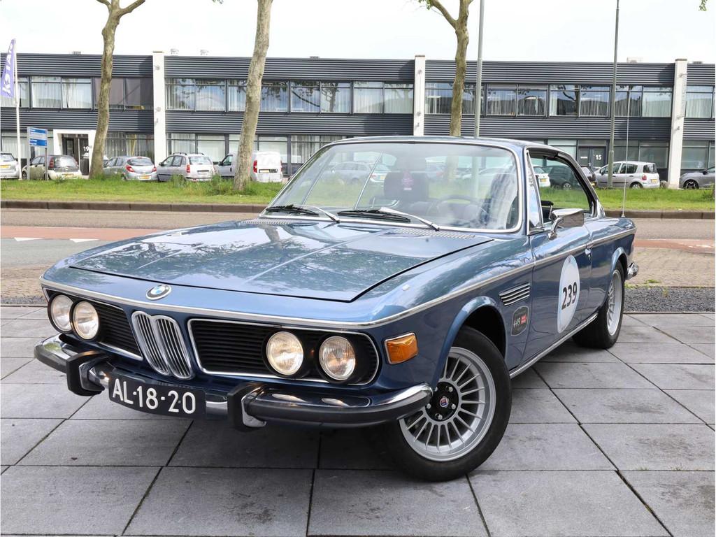 bmw 2800 CS 2.8 Zes in lijn 1970, AL-18-20, Gebruikt, Overige modellen, Blauw, Bedrijf