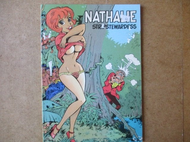 adv8770 nathalie stripstewardess, Boeken, Stripboeken, Eén stripboek, Ophalen, Gelezen