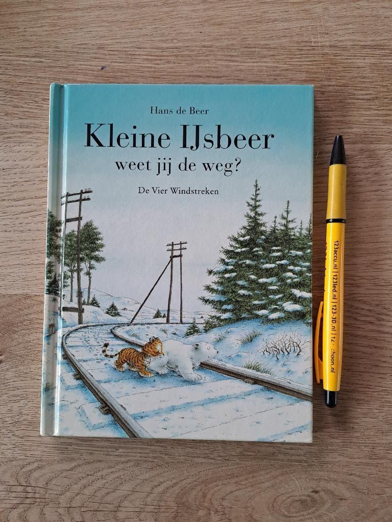 KLEINE IJSBEER WEET JE DE WEG? HANS DE BEER., Boeken, Gelezen, Hans de Beer, Fictie algemeen, Jongen of Meisje