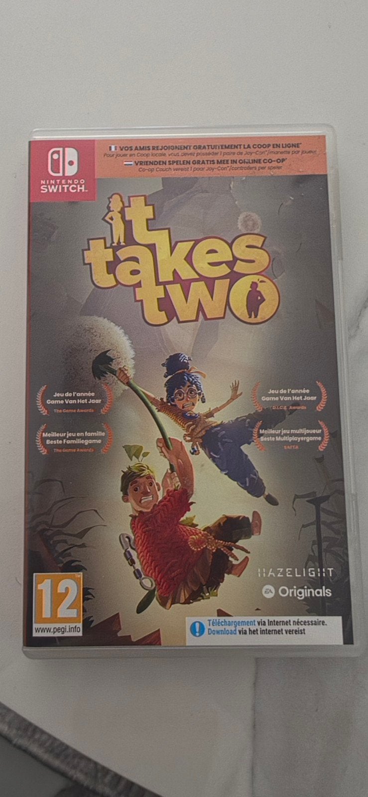 It Takes Two - Nintendo Switch (1 en 2 spelers), Avontuur en Actie, 2 spelers, Ophalen of Verzenden, Zo goed als nieuw