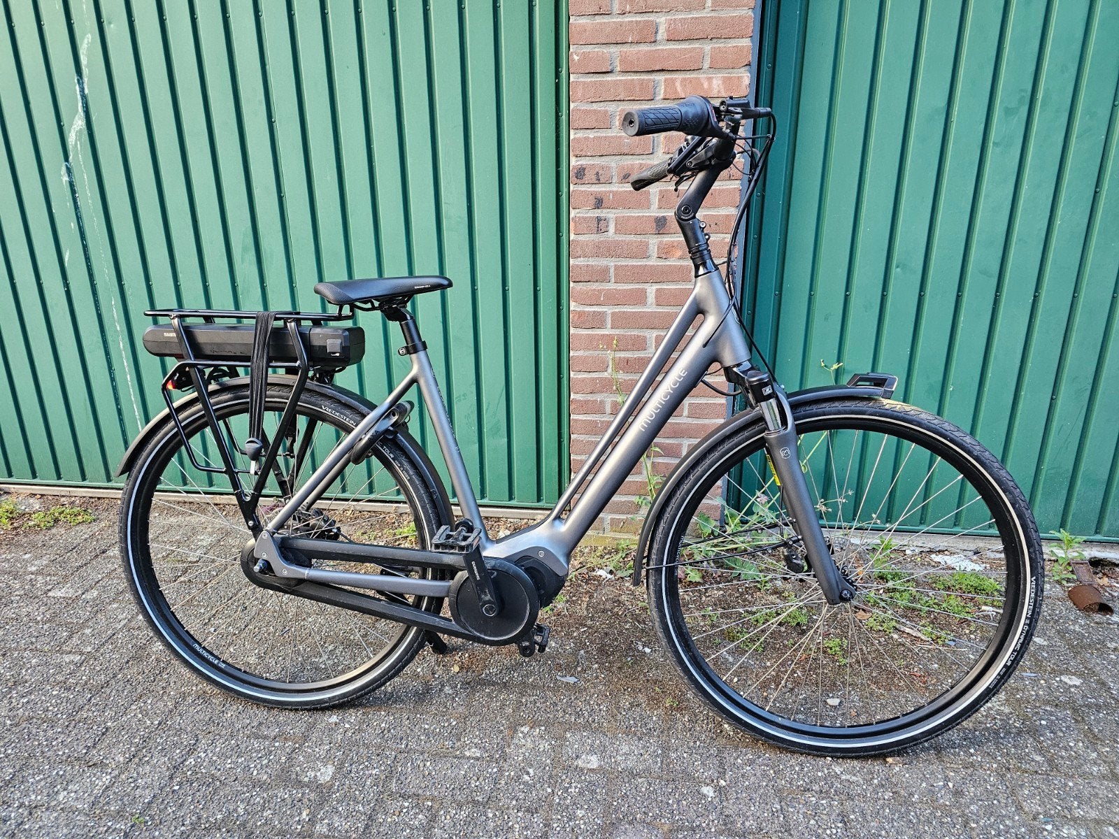 Multicycle Solo E-bike Elektrische Fiets Zo Goed Als Nieuw, Fietsen en Brommers, Elektrische fietsen, Zo goed als nieuw, 50 km per accu of meer