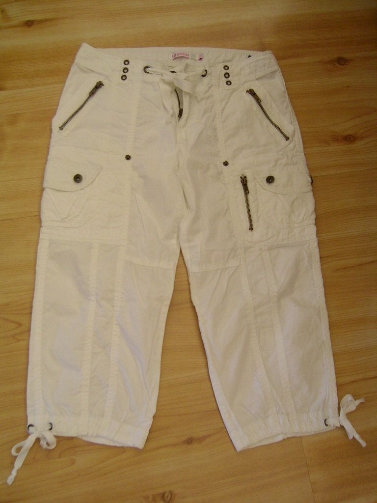 Witte capri-broek XS (coolcat) NIEUW, Kleding | Dames, Broeken en Pantalons, Wit, Nieuw, Ophalen of Verzenden, Coolcat