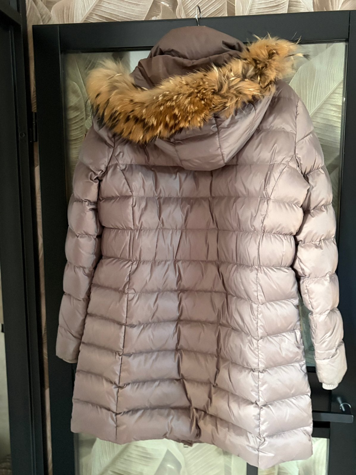 Moscow damesjas valt als 38/40 taupe/bruin, Kleding | Dames, Jassen | Winter, Ophalen of Verzenden, Gedragen, Maat 38/40 (M), Bruin
