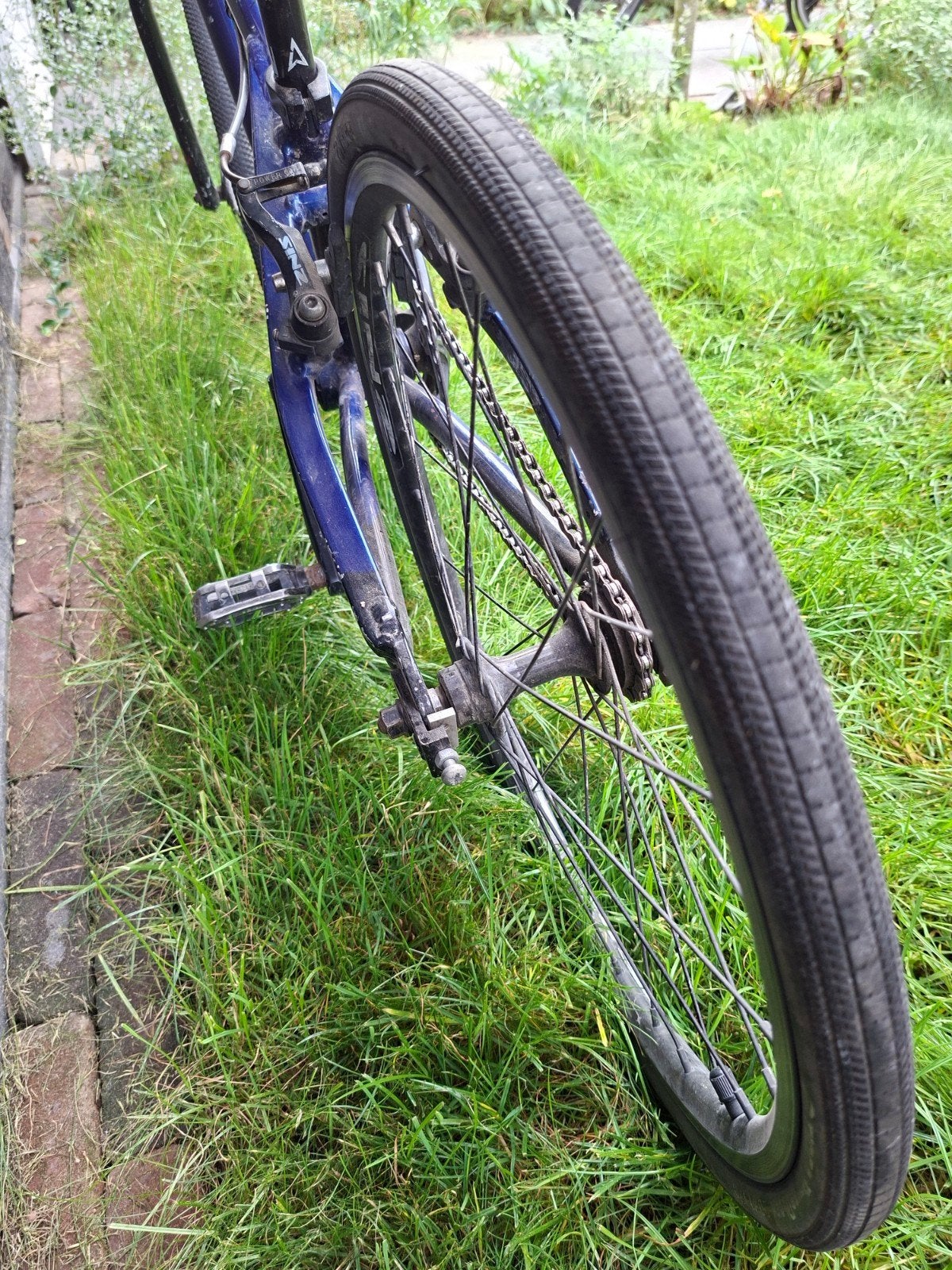 20 inch BMX met Sinz onderdelen - Klaar om te crossen!, Ophalen, Gebruikt, Velgrem, Aluminium