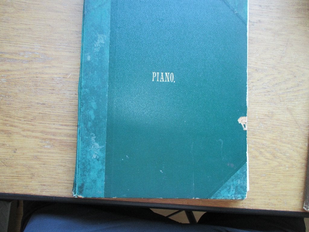 BOEK VOL BLADMUZIEK VOOR PIANO, Gebruikt, Klassiek, Ophalen of Verzenden, Artiest of Componist