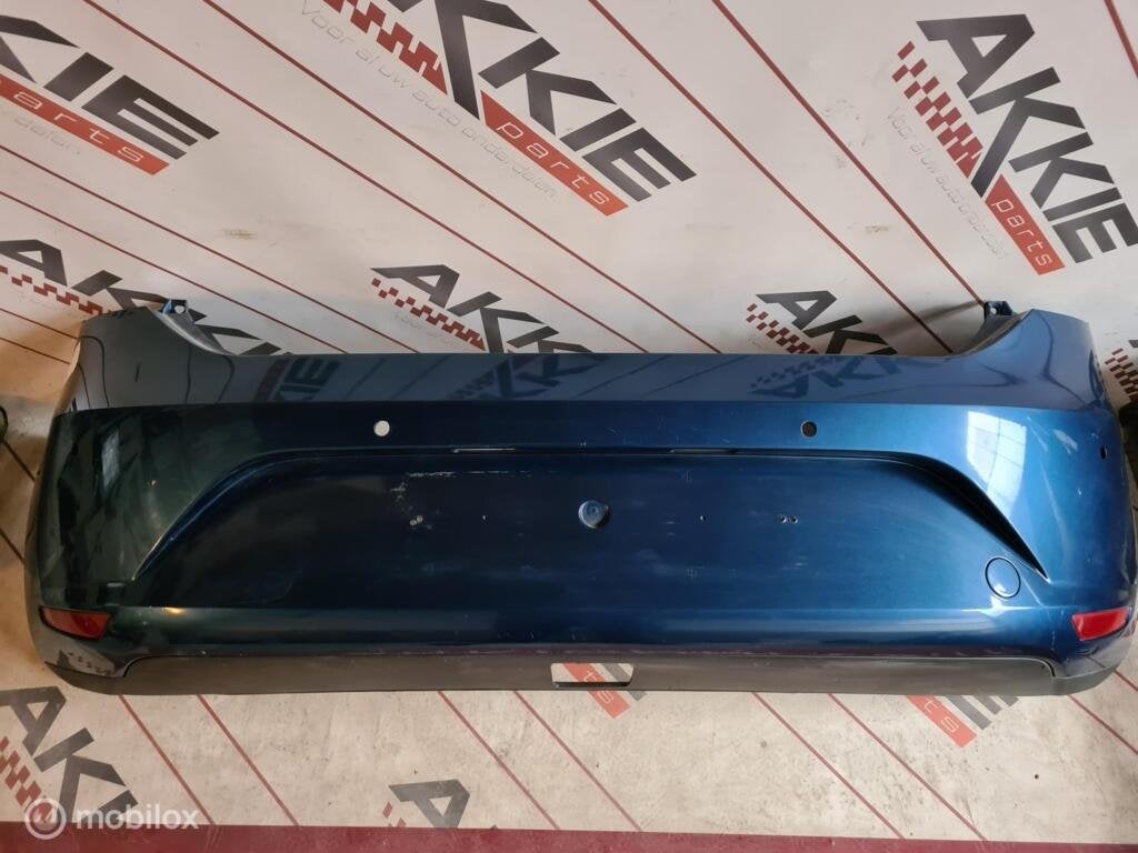 Bumper achter Seat Leon 5F 4xpdc('13->), Gebruikt, Ophalen of Verzenden, Achter, Bumper