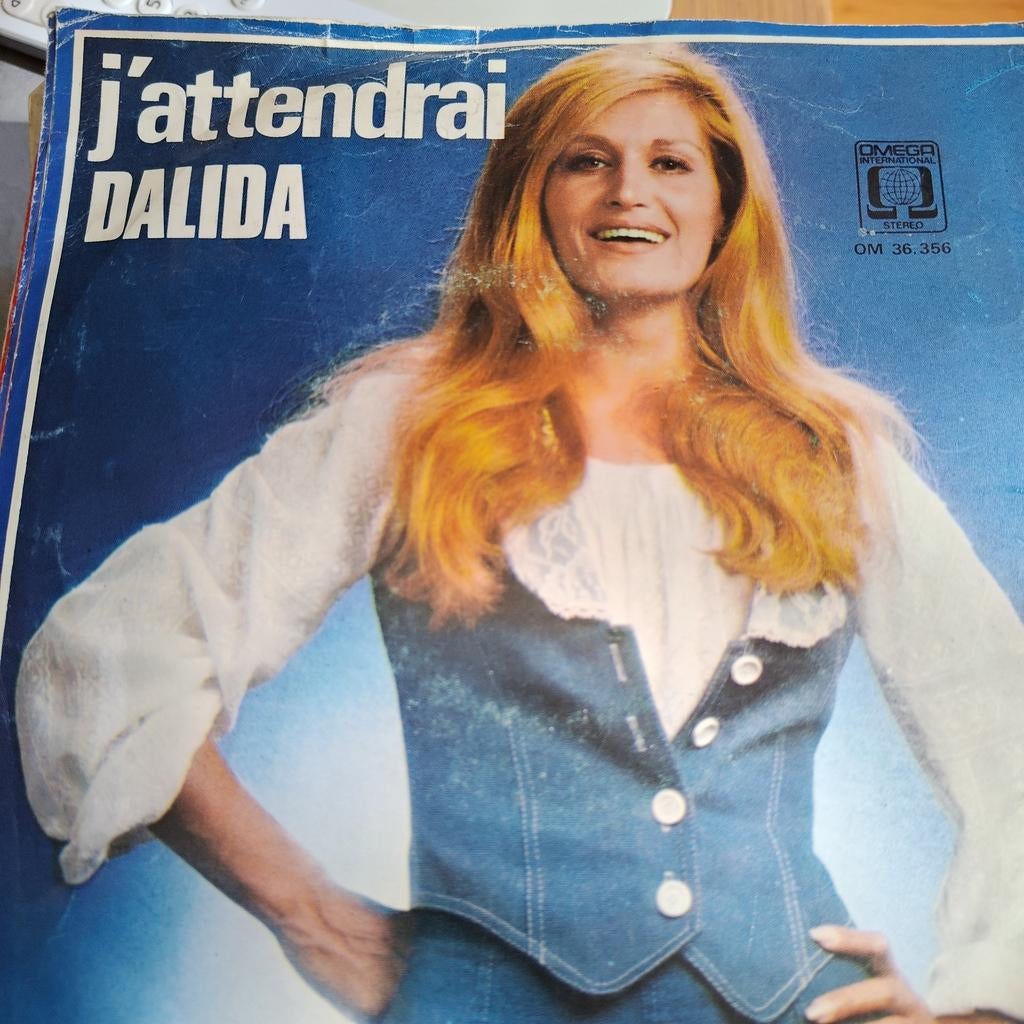 Dalida - J'attendrai (Vinyl Single), Ophalen of Verzenden, Gebruikt, 7 inch