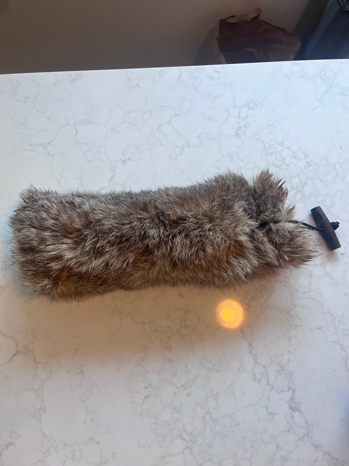 Konijnenvacht Dummy- 30 cm, Ophalen of Verzenden, Zo goed als nieuw