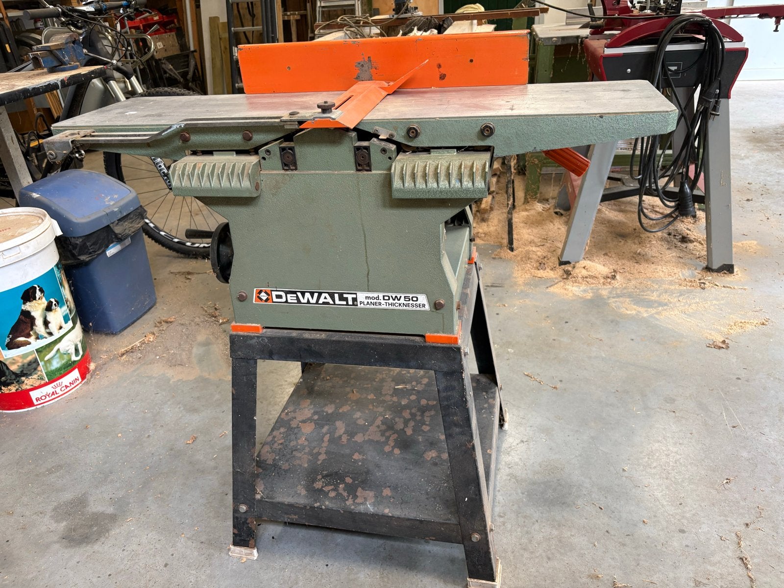 DeWalt Vlak- en vandiktebank DW50 - Robuuste Houtbewerking, Ophalen, Gebruikt, Houtdraaibank