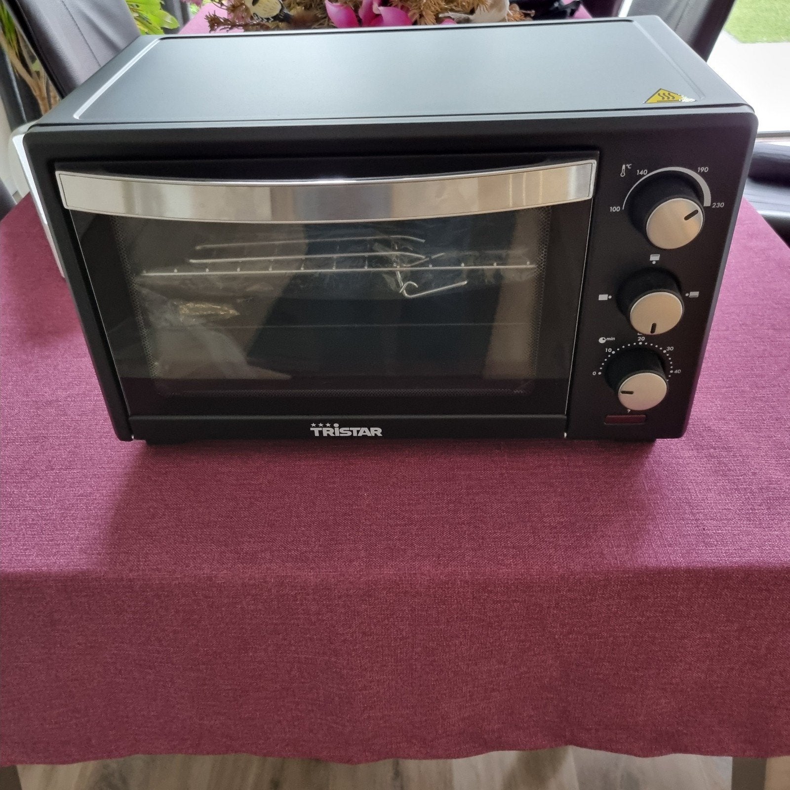 Tristar OV-1434 Mini-oven 19.3L, Witgoed en Apparatuur, Ophalen, Minder dan 45 cm, Zo goed als nieuw, Mini-oven