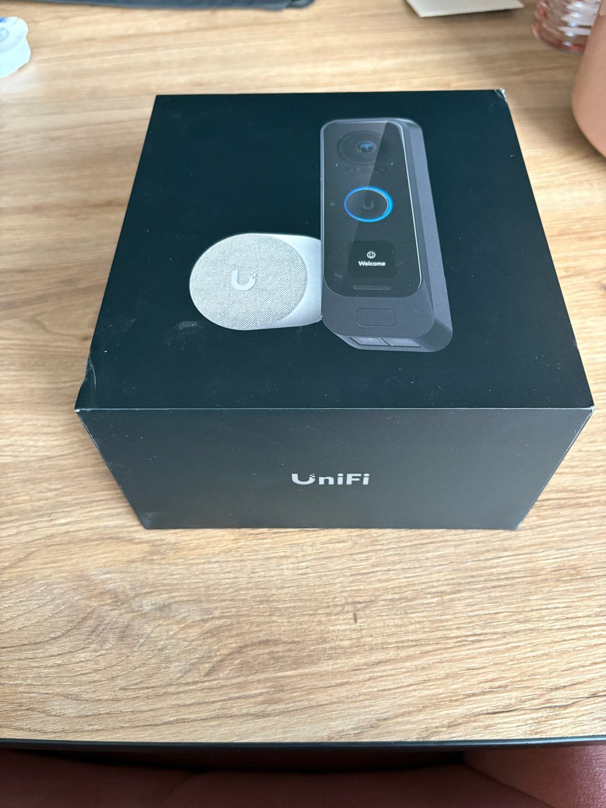 Ubiquiti UniFi Protect G4 Doorbell Pro PoE, Ophalen of Verzenden, Bewegingsdetectiesensor, Zo goed als nieuw, Bedraad