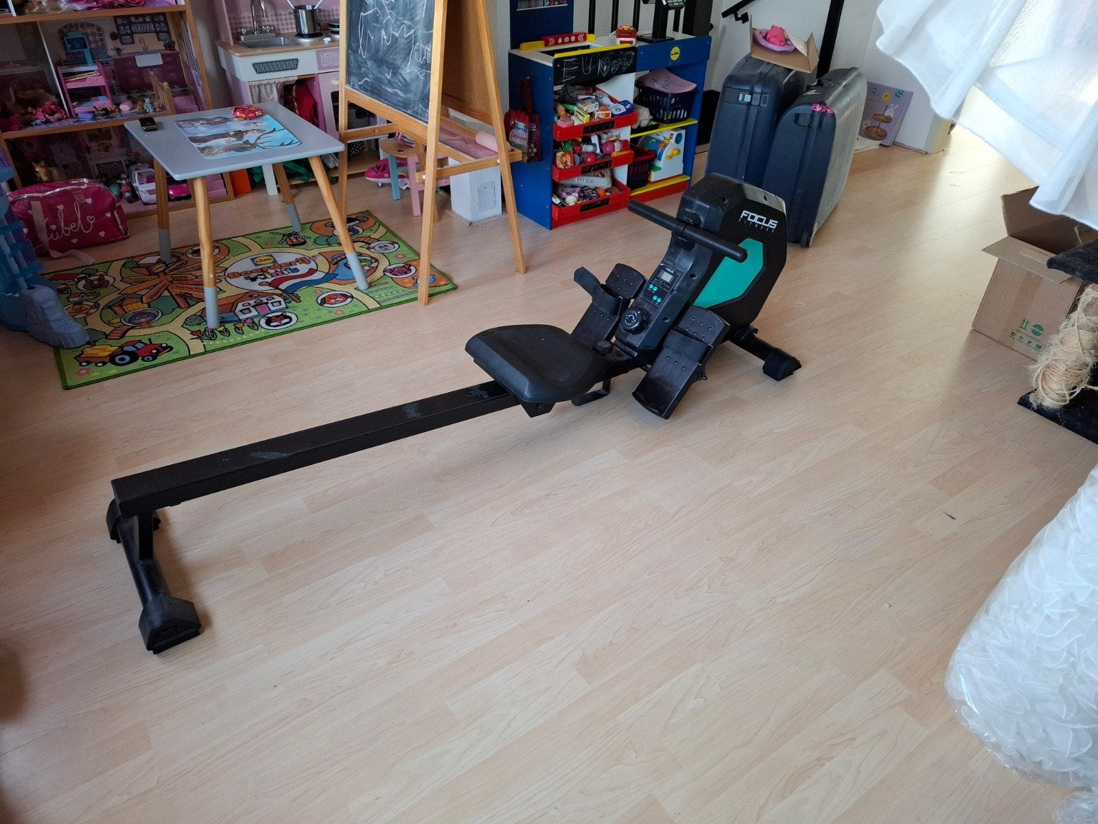 Focus Row 2 Roeitrainer, Sport en Fitness, Ophalen, Benen, Gebruikt, Metaal