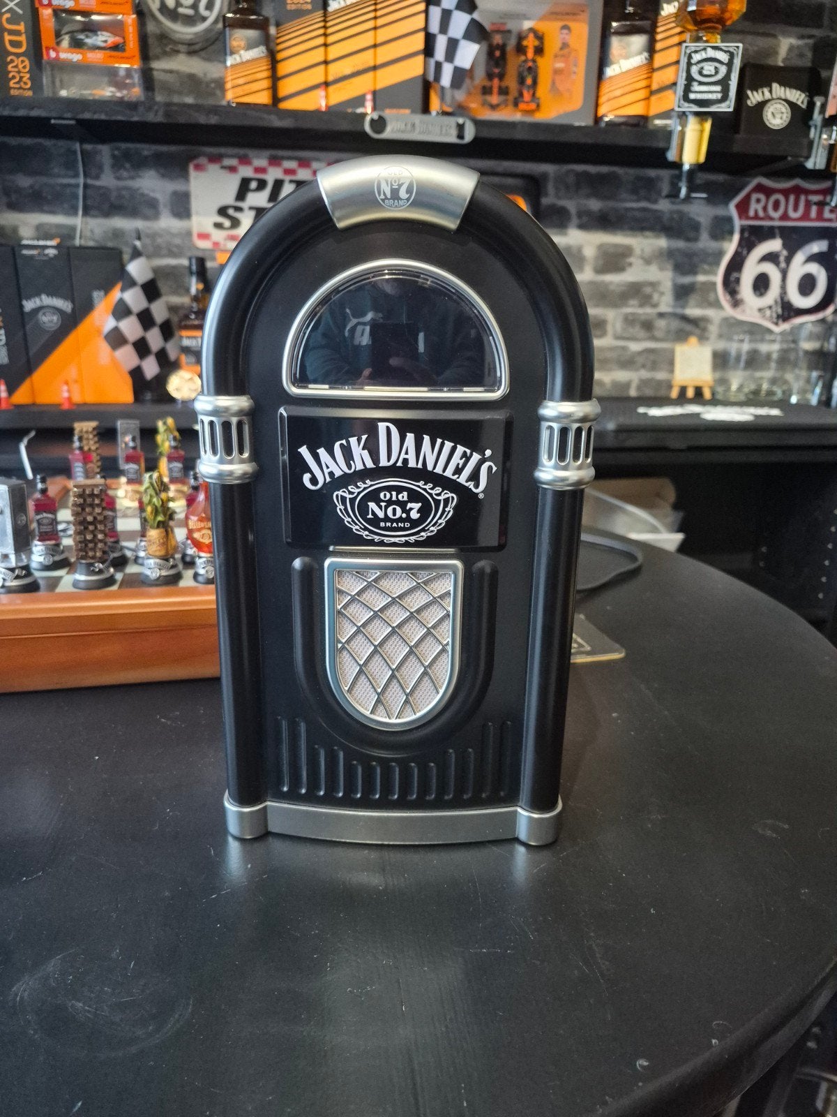 Jack Daniels blik Juxe box, Ophalen of Verzenden, Zo goed als nieuw, Verpakking