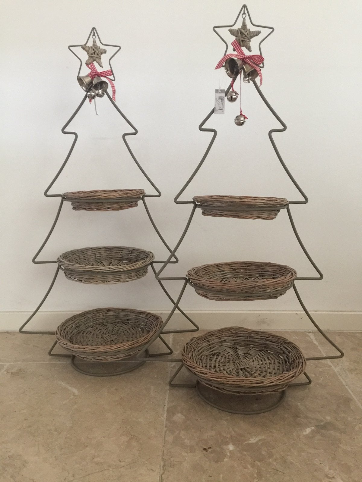Kerst etageres., Huis en Inrichting, Ophalen of Verzenden, Zo goed als nieuw