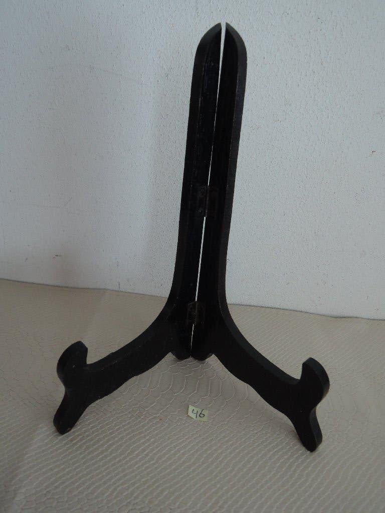 Grote houten bordenstandaard (46), Antiek en Kunst, Curiosa en Brocante, Ophalen of Verzenden